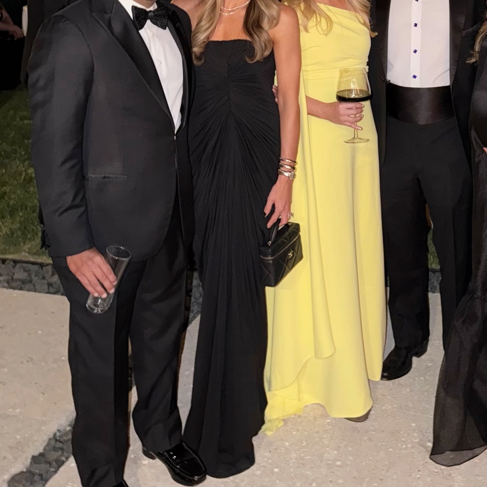 Rick Owens Elegant Black Strapless Dress - Picture 4 of 4